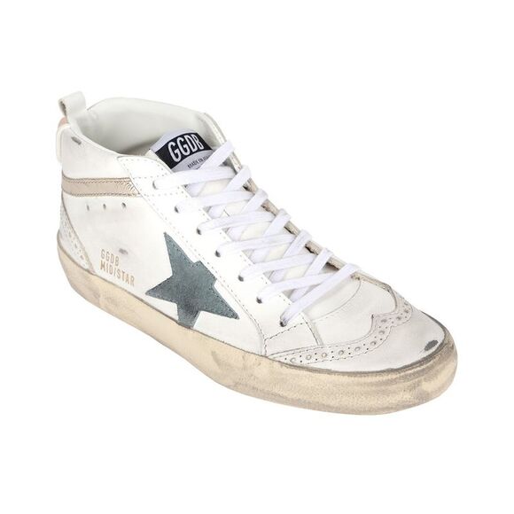 Golden Goose Mid Star Leather Sneaker - Picture 1 of 5